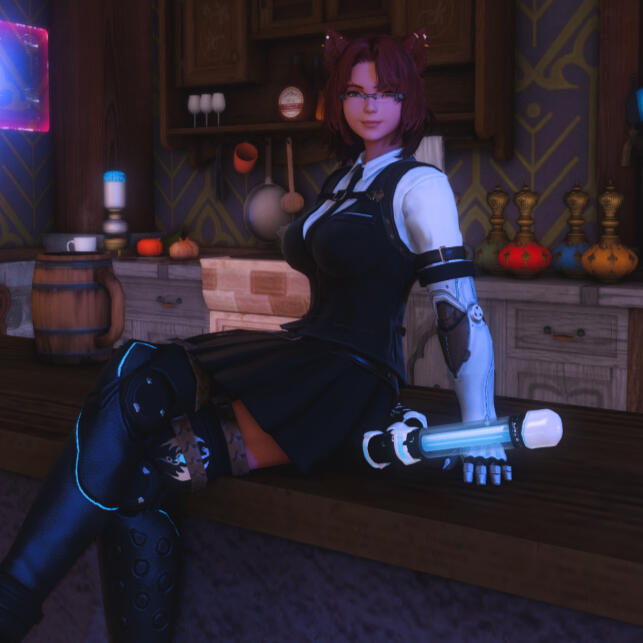 "So this is Eorzea? We're gonna have a great time~" knuckle crack